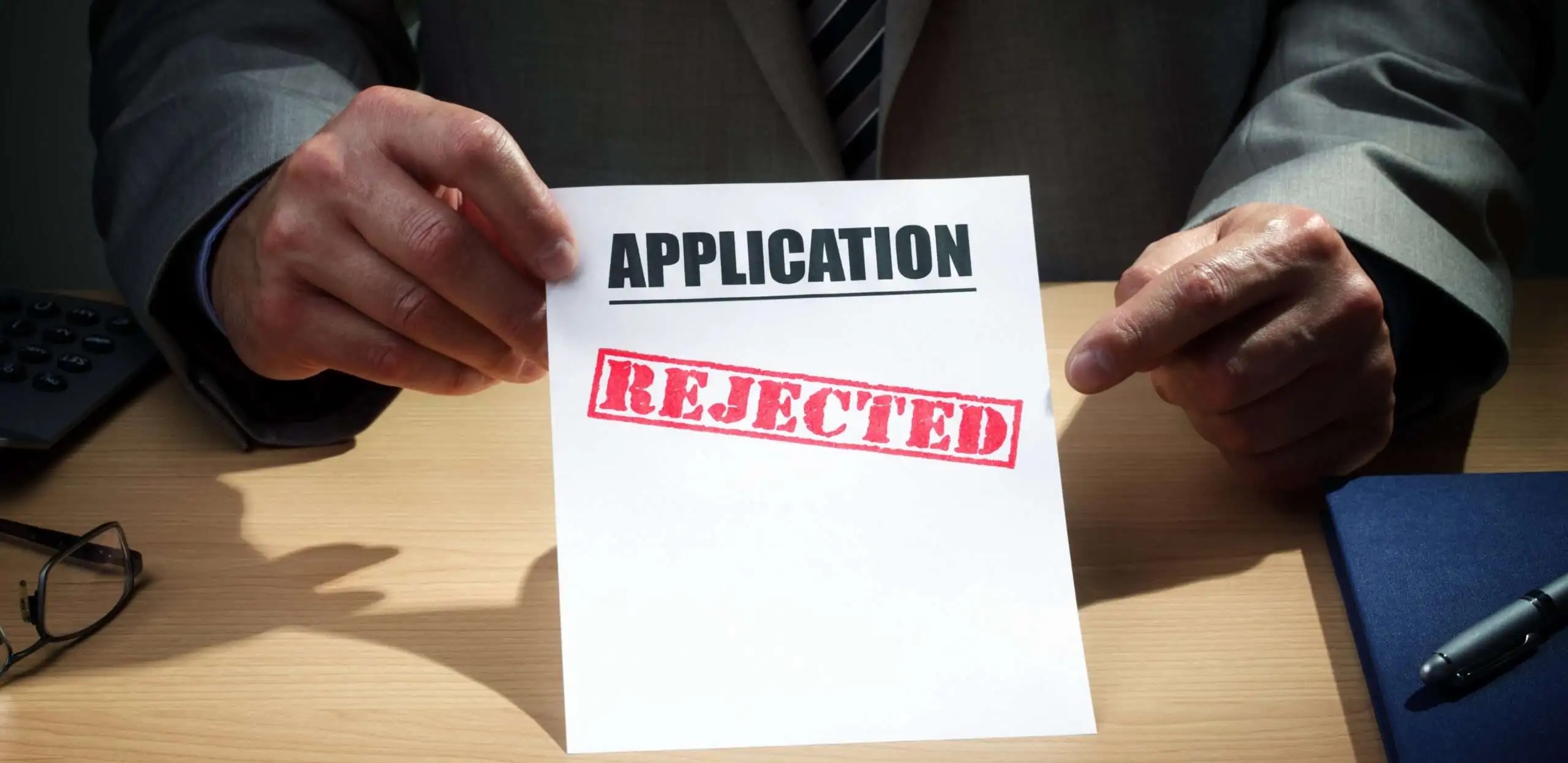 Loan Application Rejected Due To Credit Issues