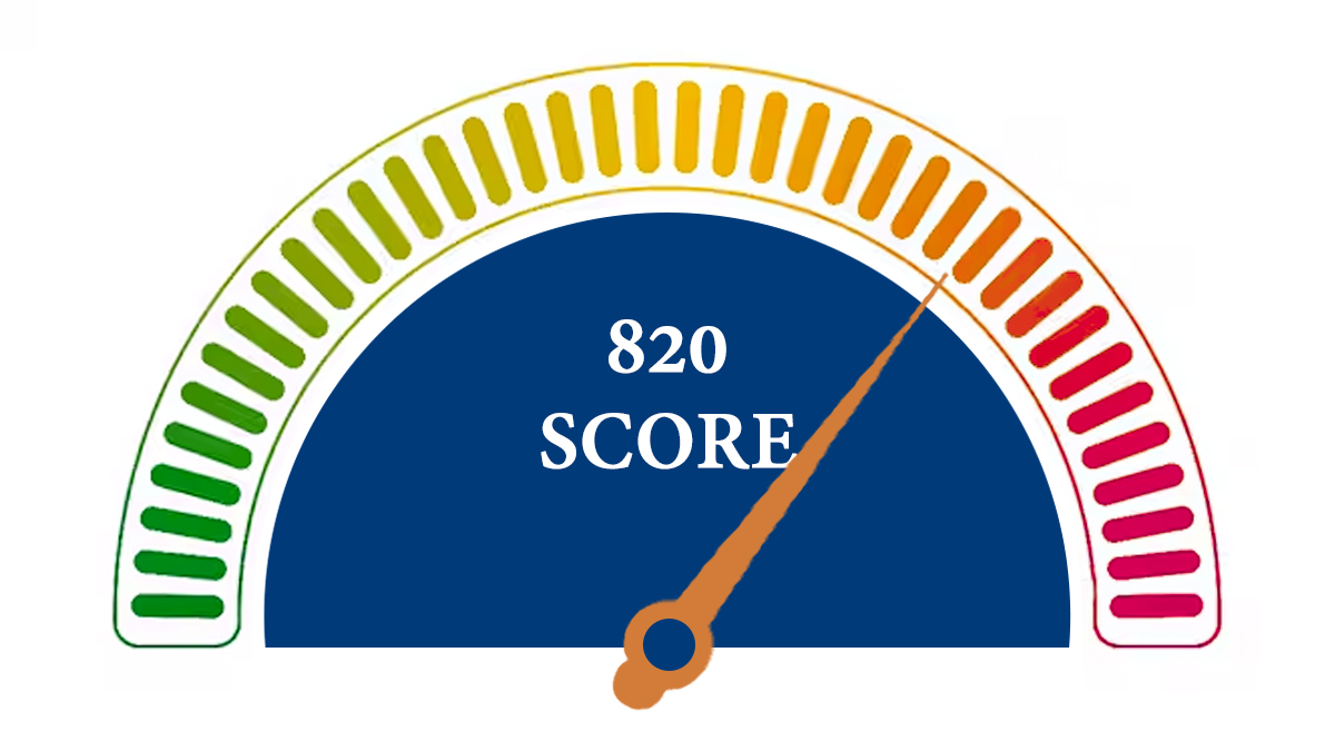 820 Credit Score