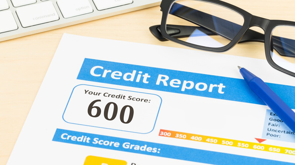 600 credit score