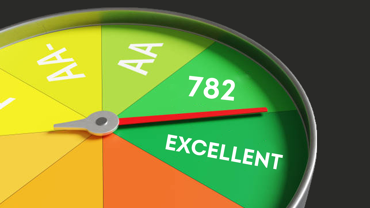 782 credit score