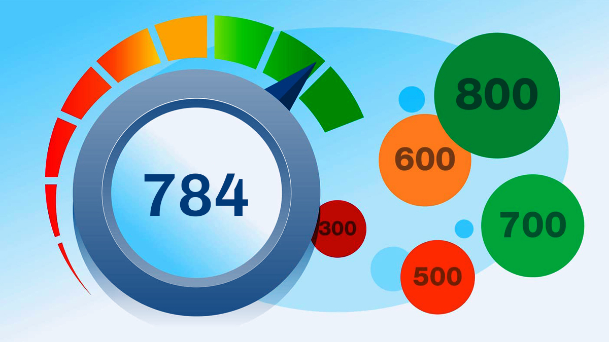 784 credit score