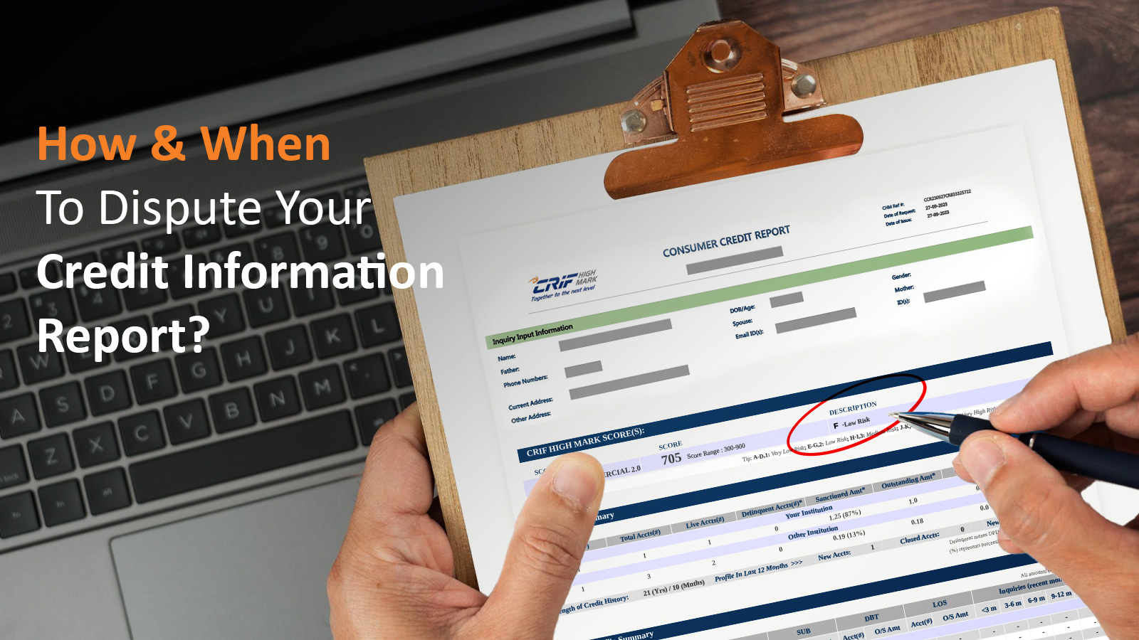 How & When to Dispute Your Credit Information Report