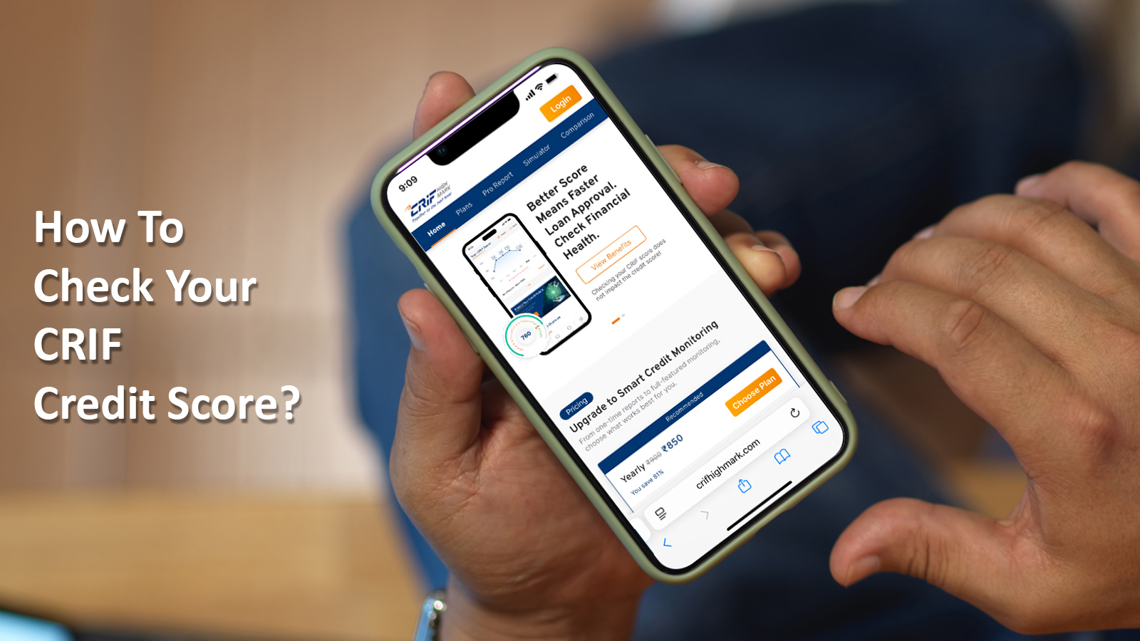 How to Check your CRIF Credit Score