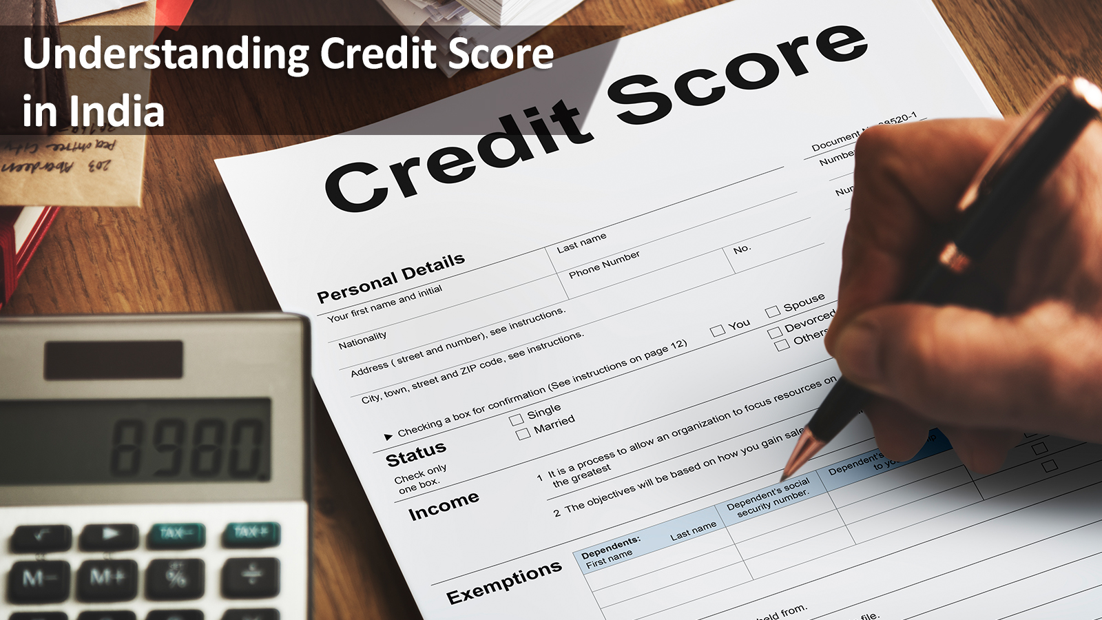 Understanding Credit Score India