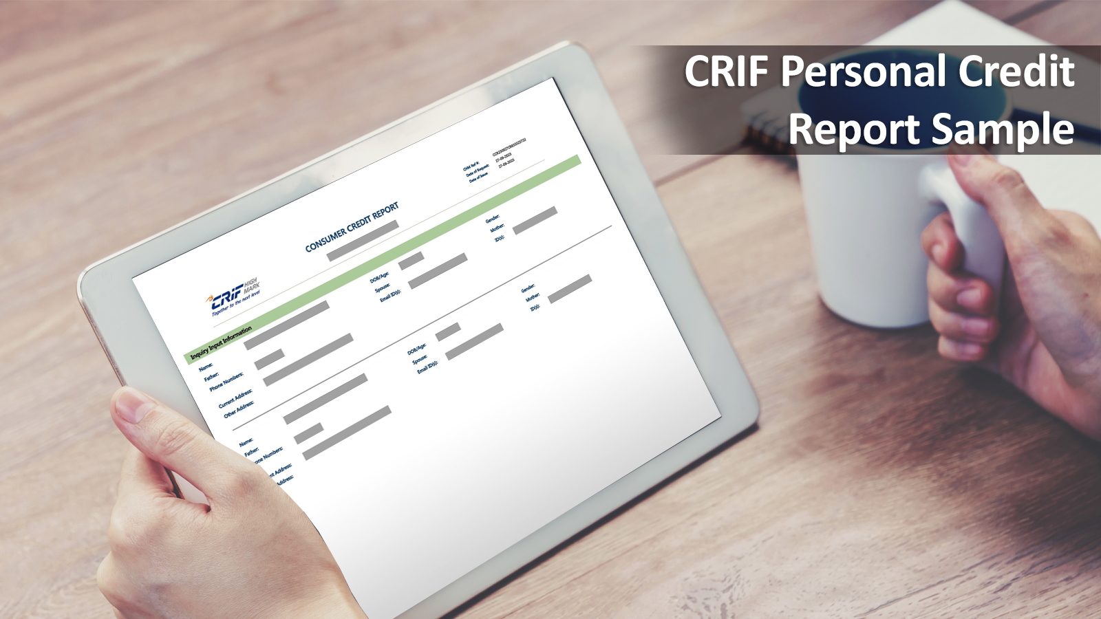 CRIF Personal Credit Report