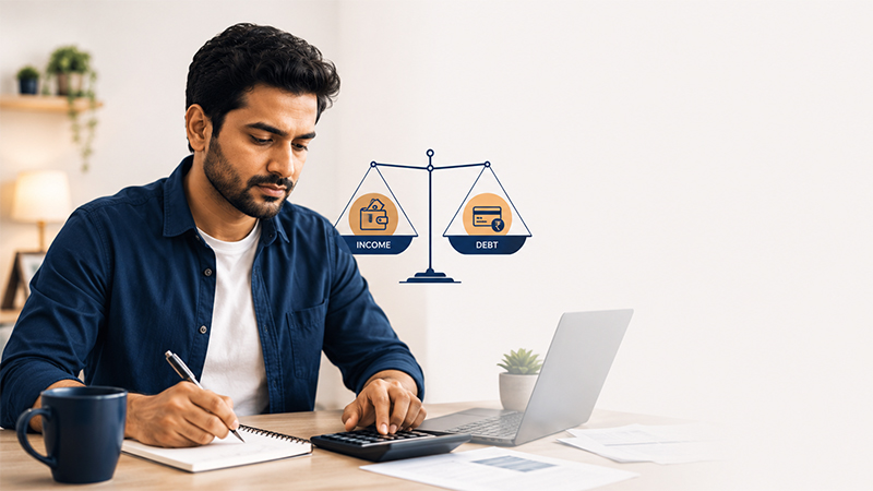 Debt-to-income ratio explained for loan applicants