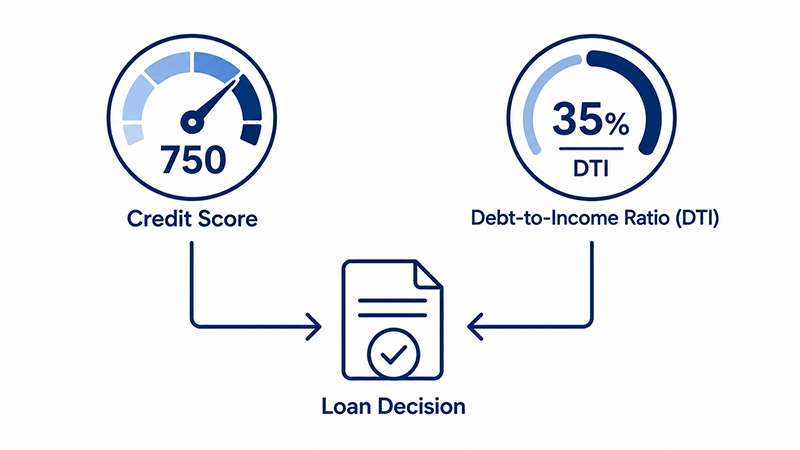 Inside 'DTI vs Credit Score: Why Lenders Check Both'